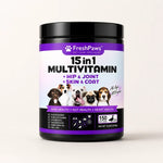 Catalog packshot — FreshPaws 15-in-1 Multivitamin Soft Chews for Dogs