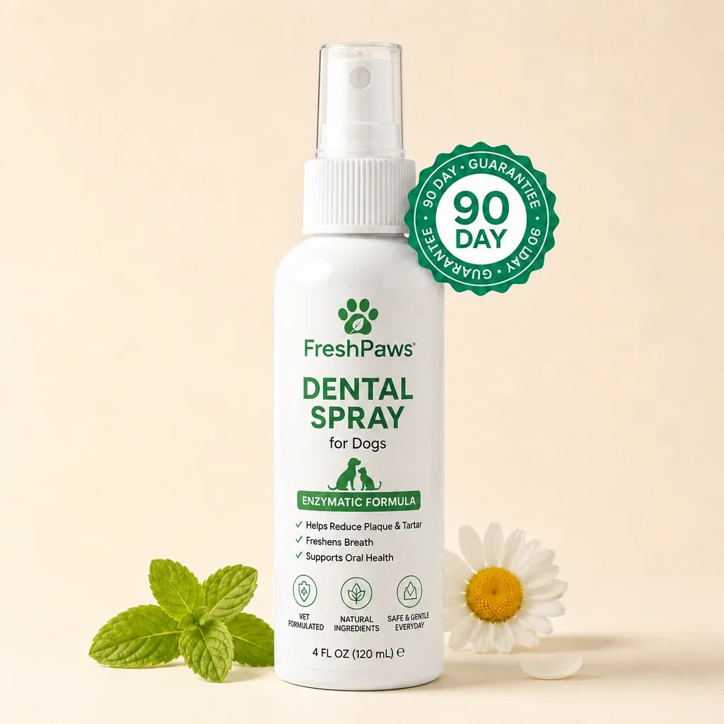 FreshPaws Enzymatic Dental Spray for Dogs bottle